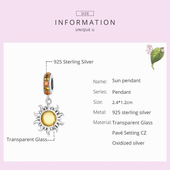 Animal Charms for Bracelets 925 Sterling Silver Bead Charms Bee Butterfly Fox Ch - Picture 7 of 7